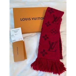 Louis Vuitton Logomania Scarf - Rubis/Red